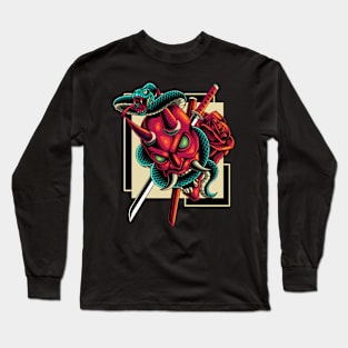 Demon snake Long Sleeve T-Shirt